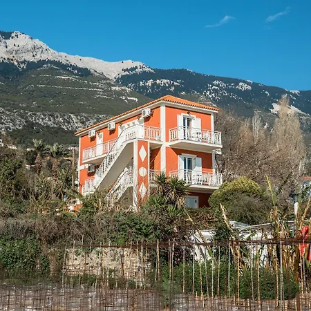 Angela Partial Sea View 6 Gæstehus Lourdata (Kefalonia)